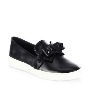Michael Kors Val Leather Sneaker